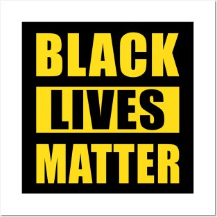 Black Lives Matter Stop Racism Posters and Art